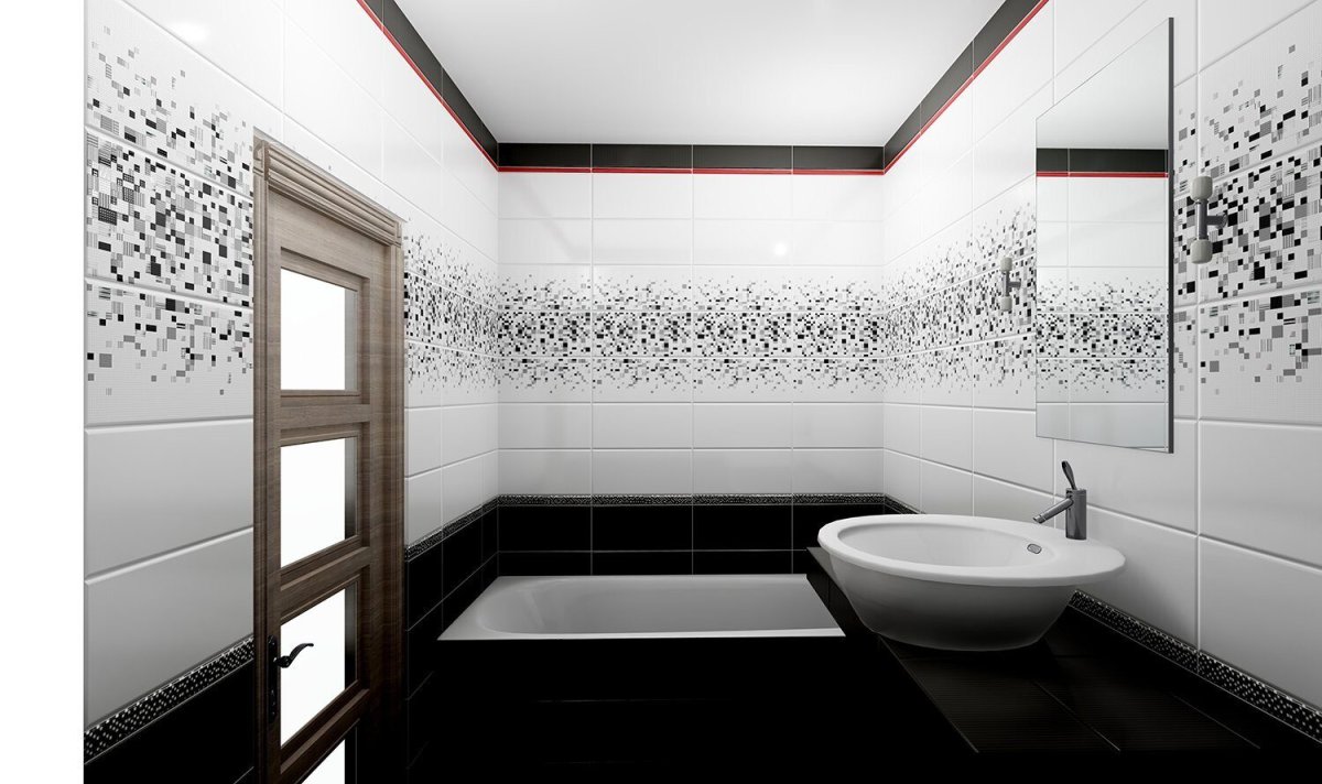 Блэк энд Вайт 20*44 Церсанит