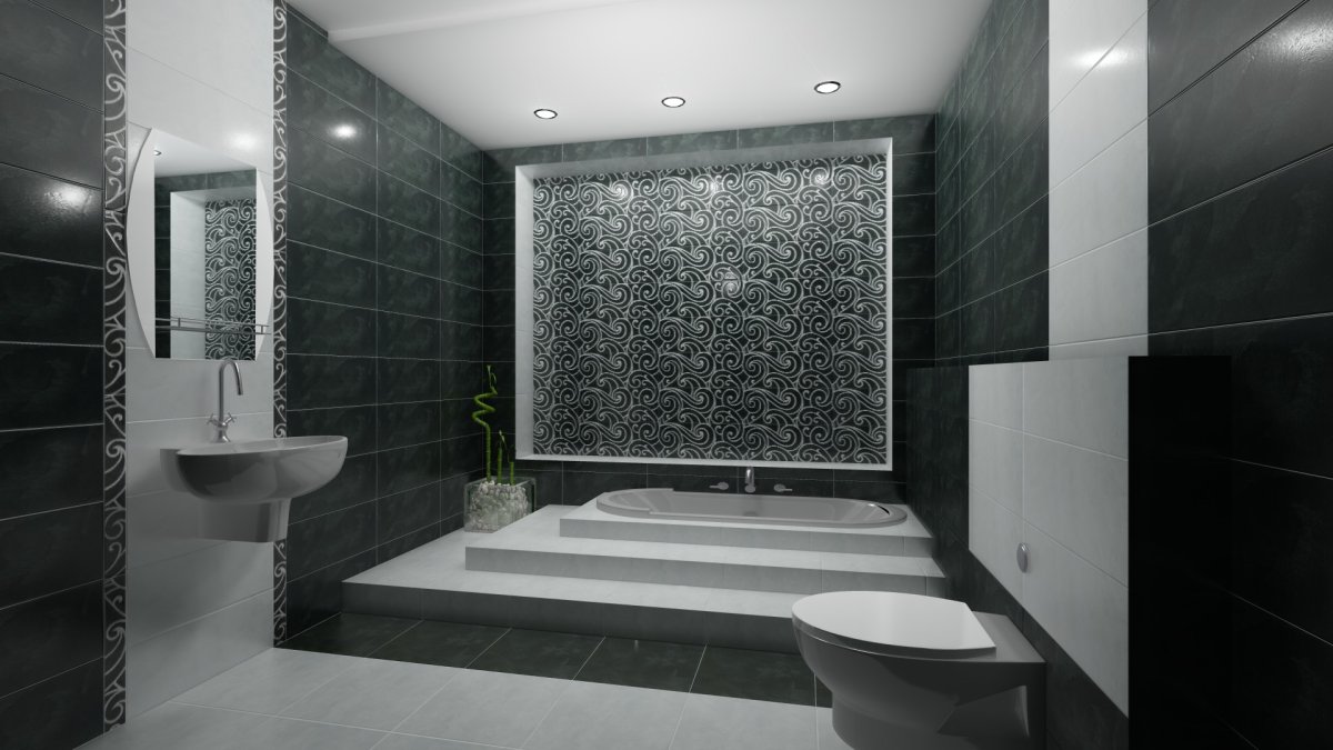 Prime Black Decor 02 25х60