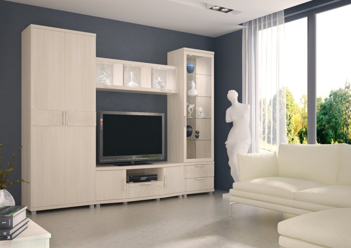 Гостиная Ирис (дуб бодега)