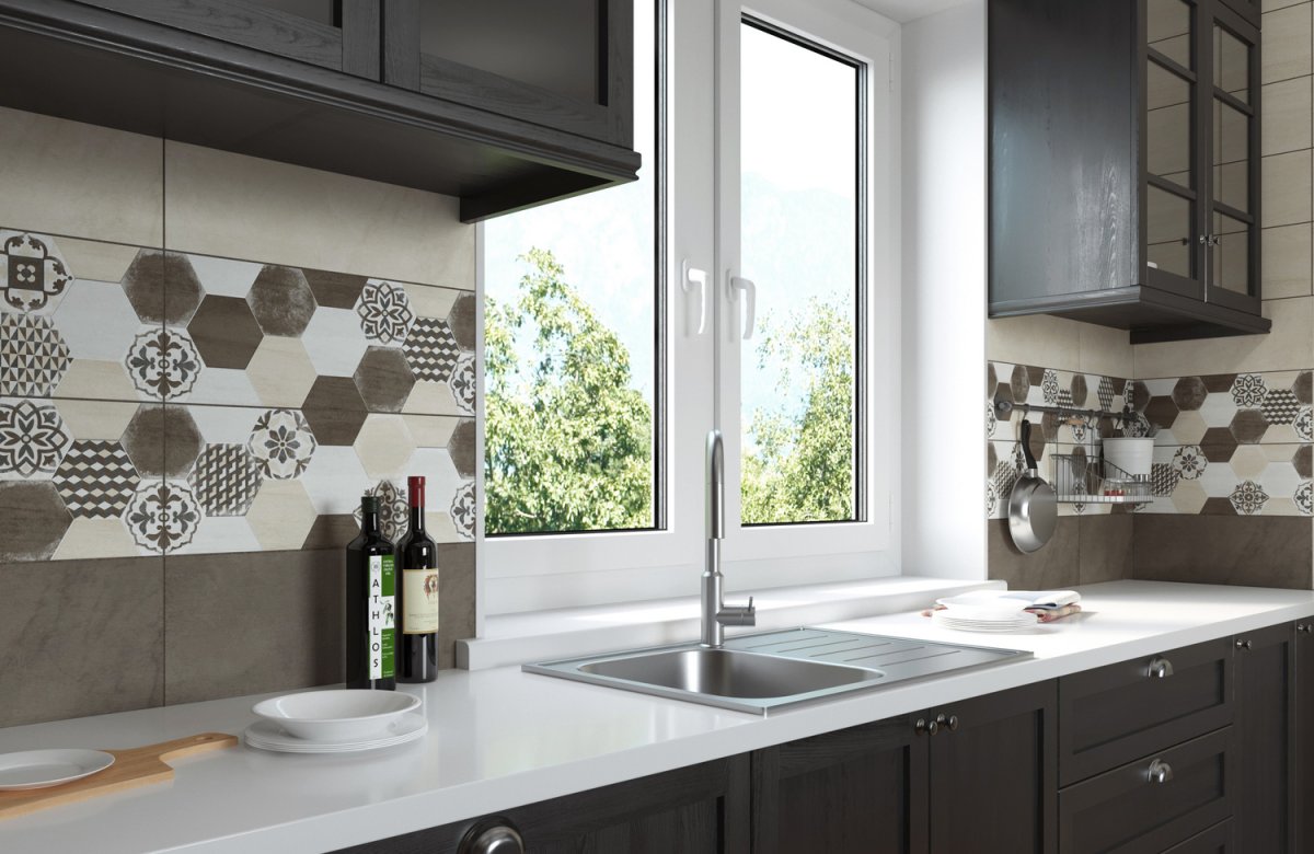 Плитка Винтаж 1д Керамин