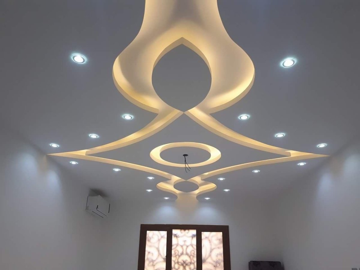 Декоративный потолок гипсокартон