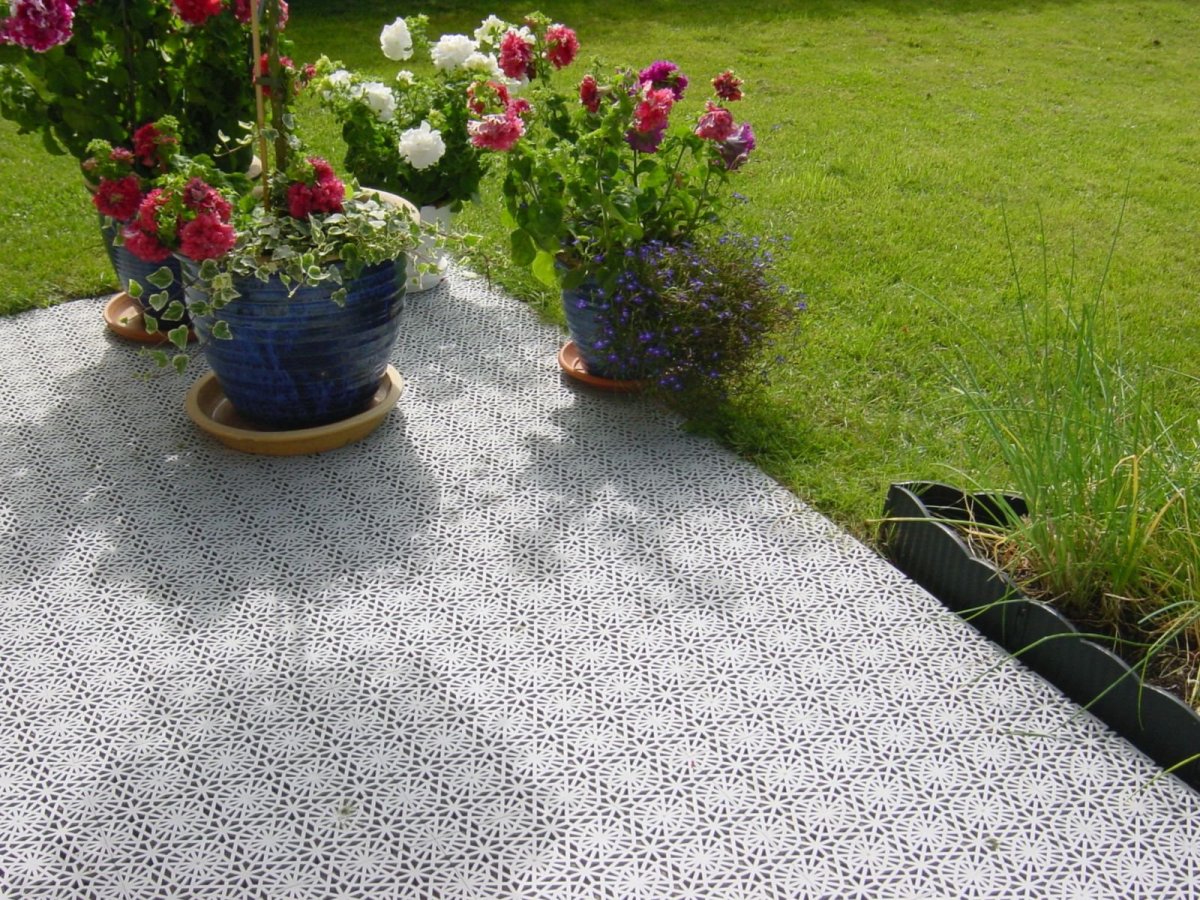 Пластиковые дорожки для дачи