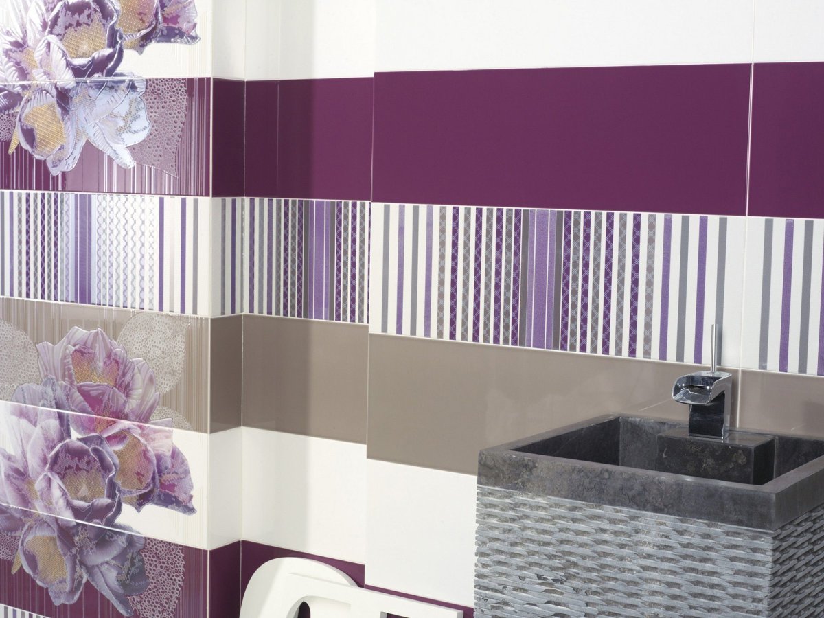 Porcelanite dos плитка сиреневая