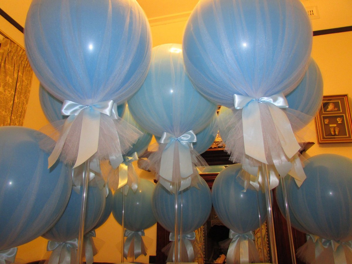 Шар с тюлью