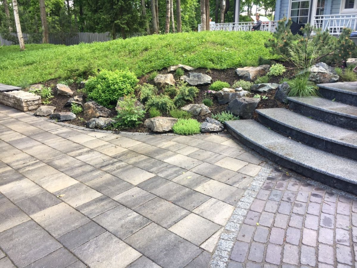 Тротуарная плитка Антара габбро