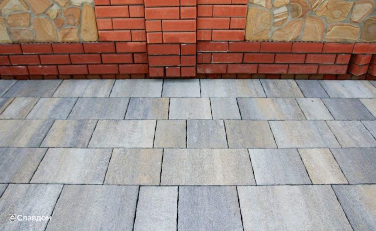 Тротуарная плитка Антара базальт