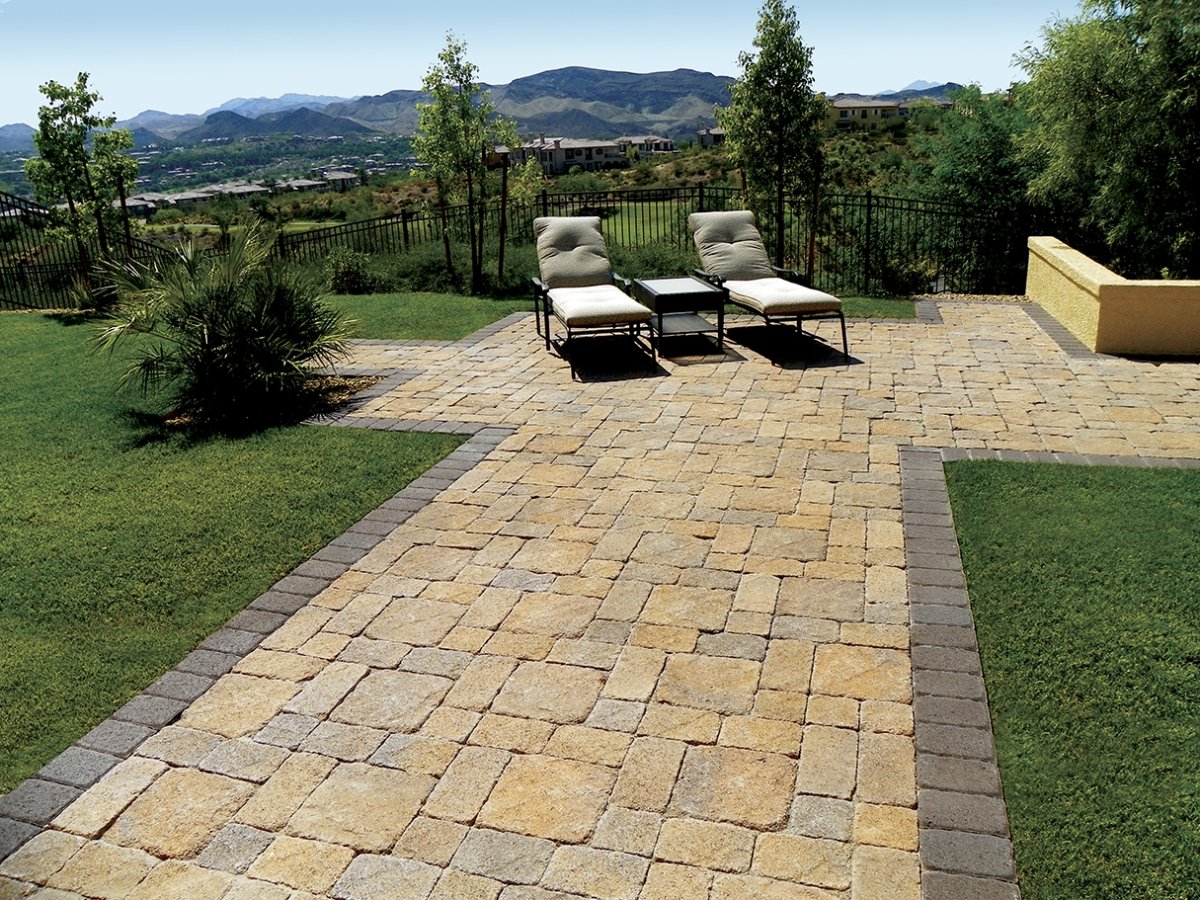 Тротуарная плитка старый город