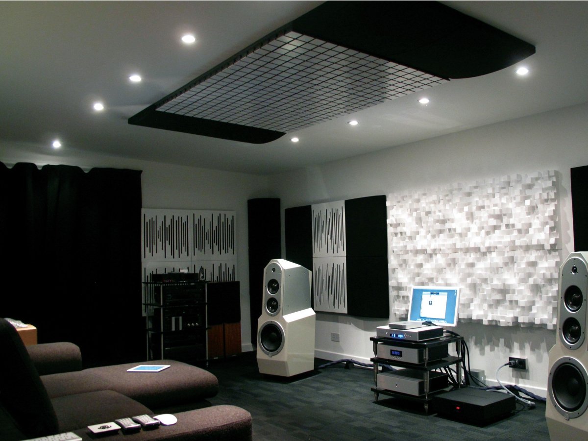 Акустический поролон в домашнем кинотеатре