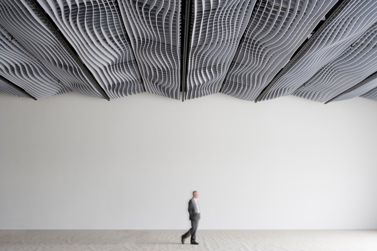 Wave Acoustic Absorber Ceiling