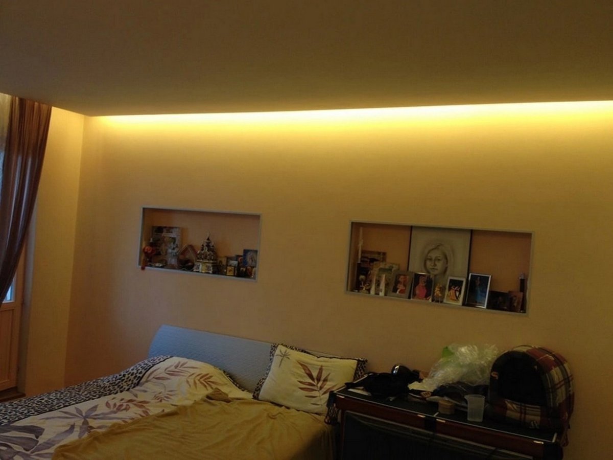 Светодиодная подсветка в нише