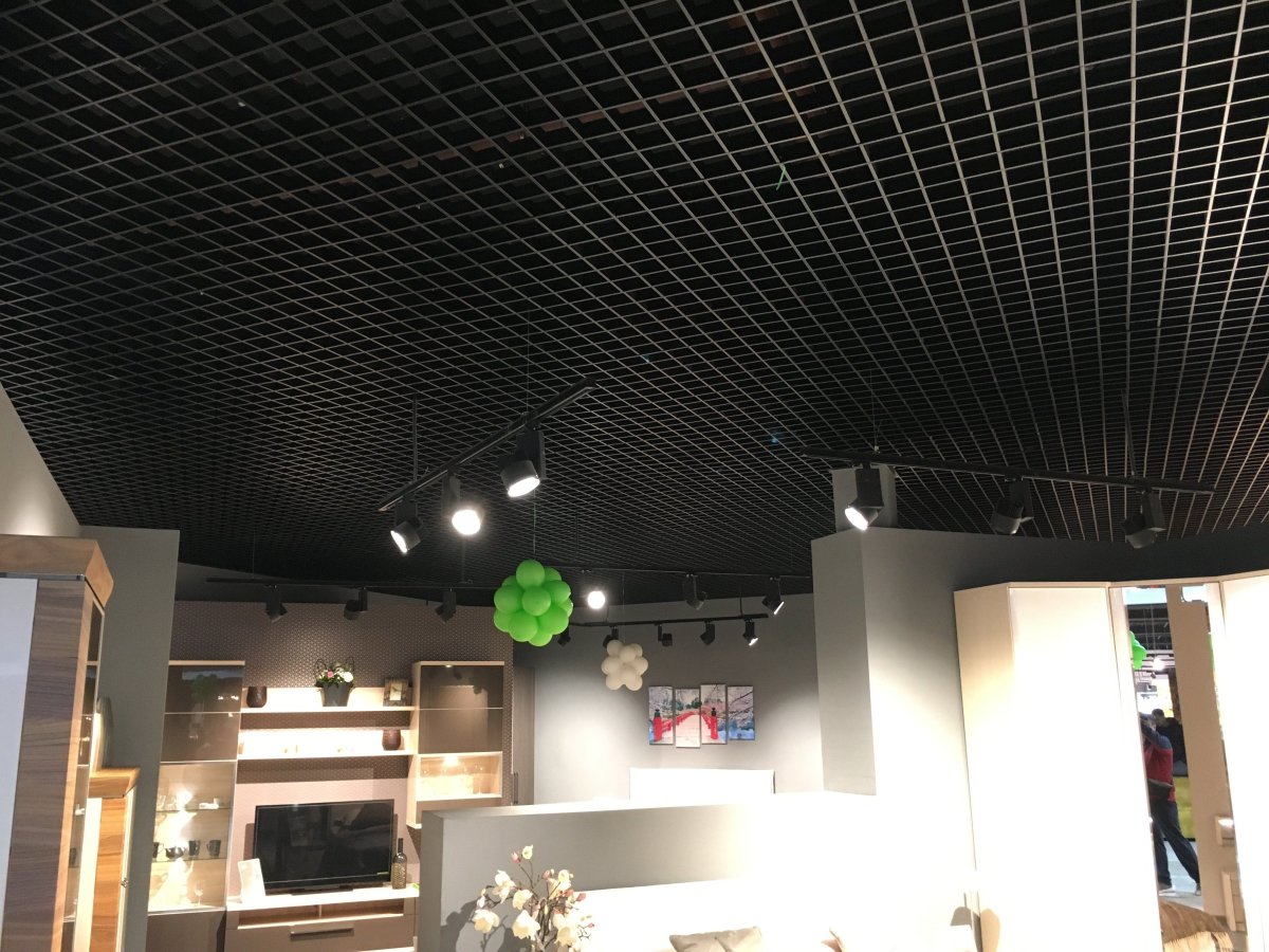 Грильято Албес черный 100*100