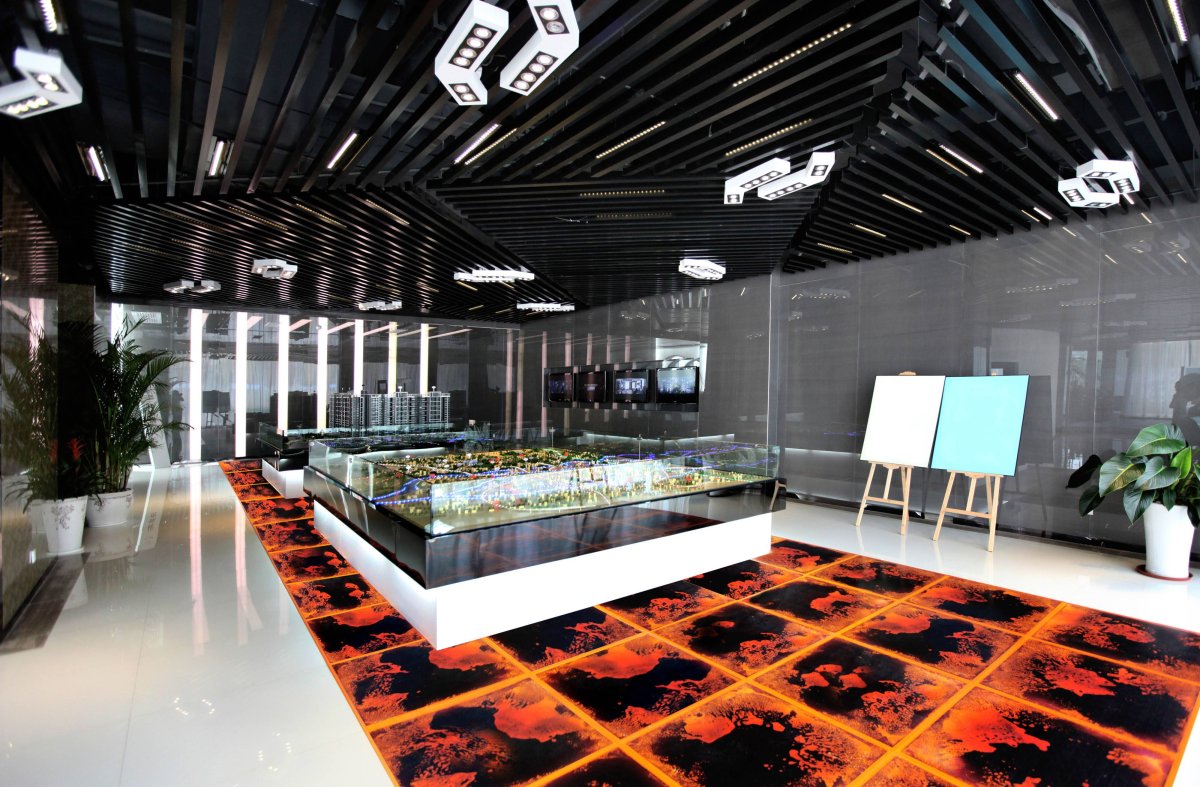 Живая плитка в интерьере