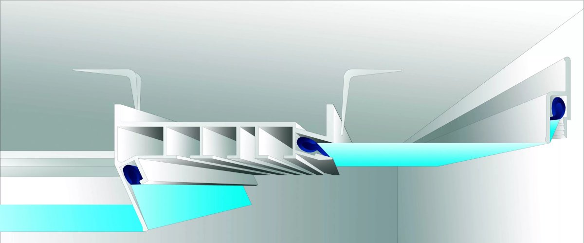Пк5 профиль для натяжных потолков