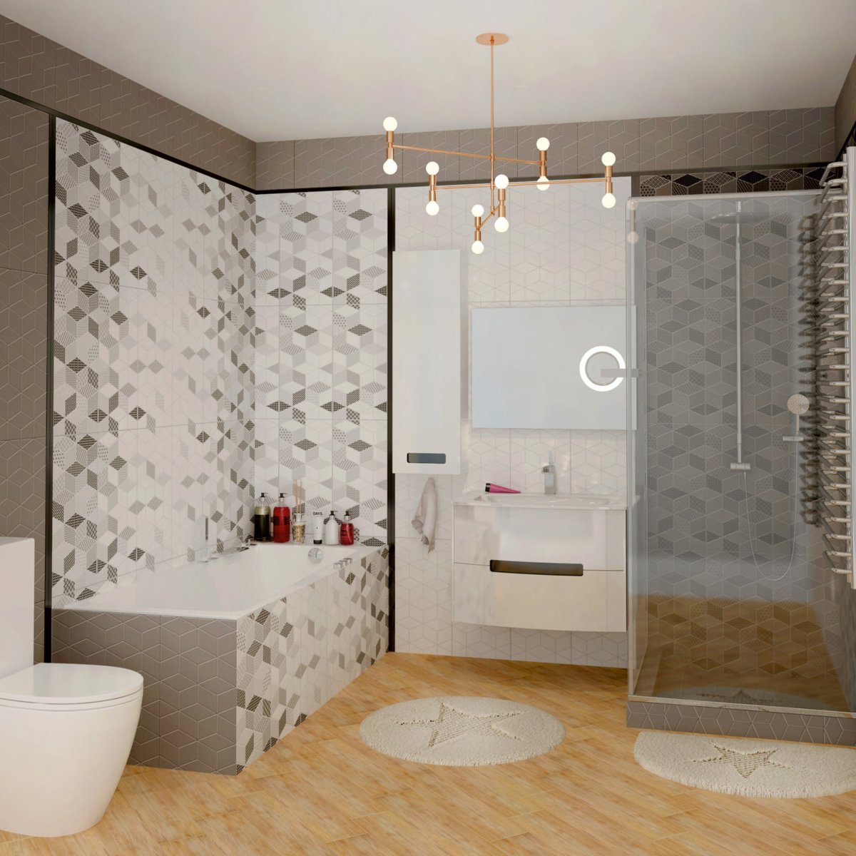 Напольная плитка Керамин тренд 7п