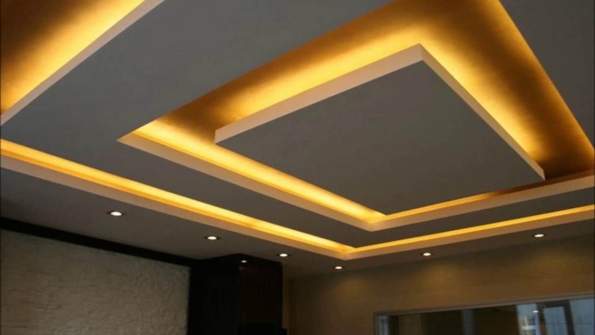 Декоративные потолки из гипсокартона