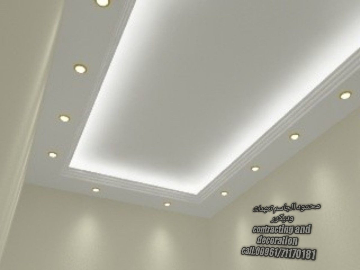 Потолок ГВЛ С подсветкой