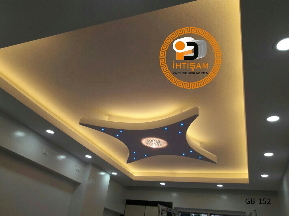 Потолок гипсокартон фигура