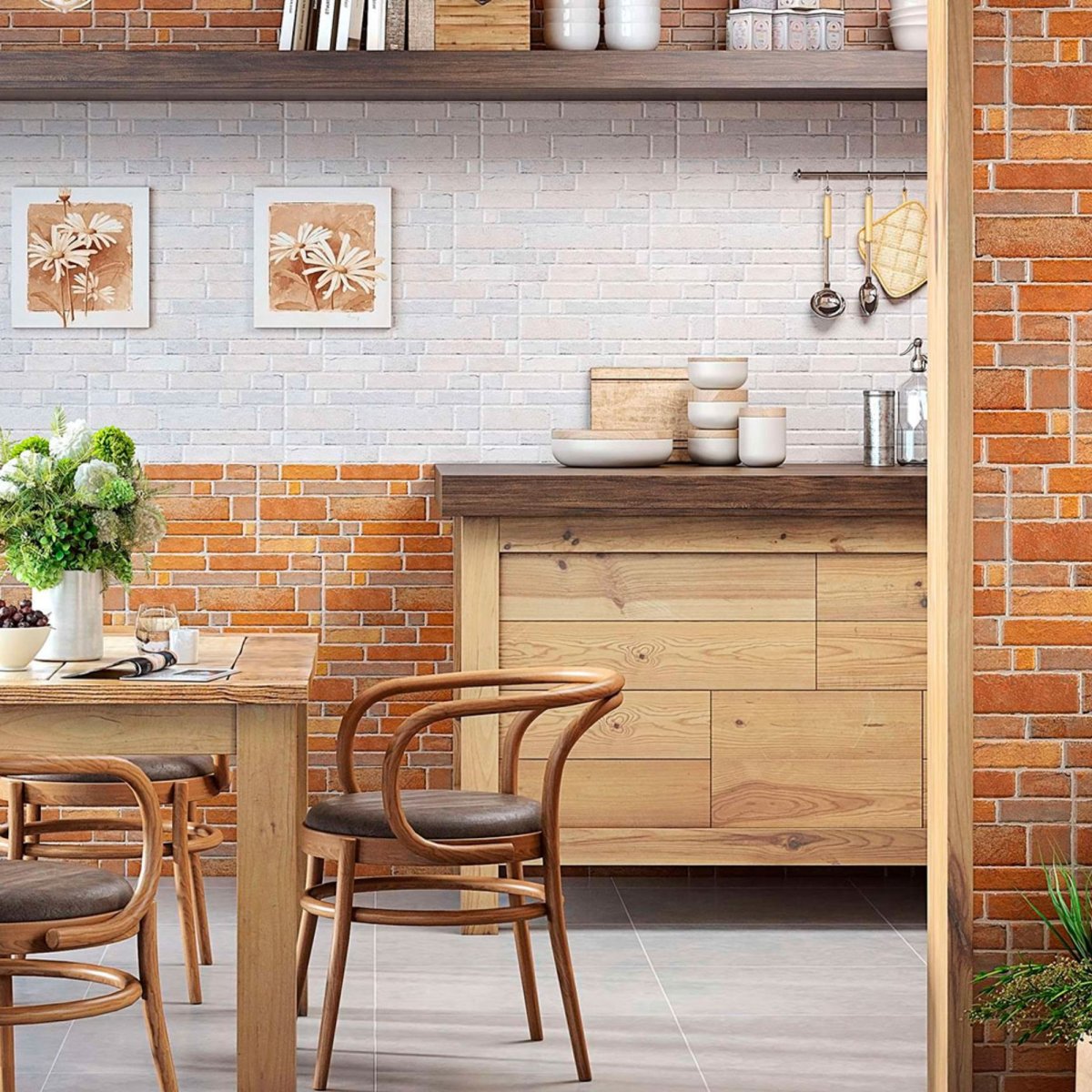 Плитка для кухни INTERCERAMA Plaza