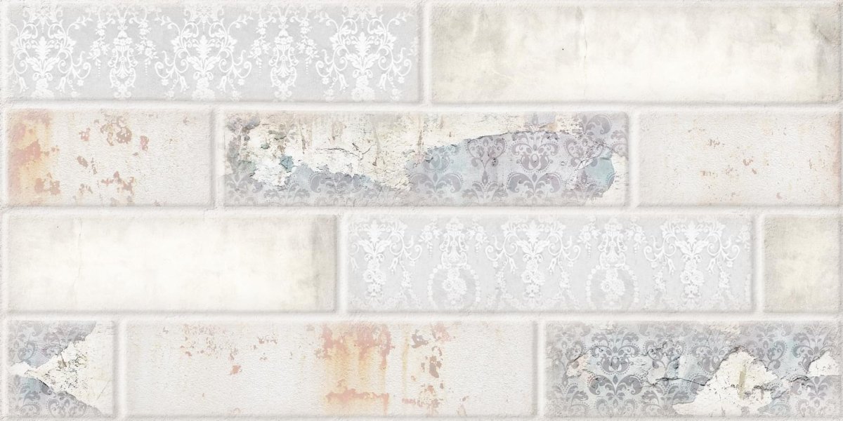 Керамическая плитка Beryoza Ceramica декупаж БРИК микс 30x60