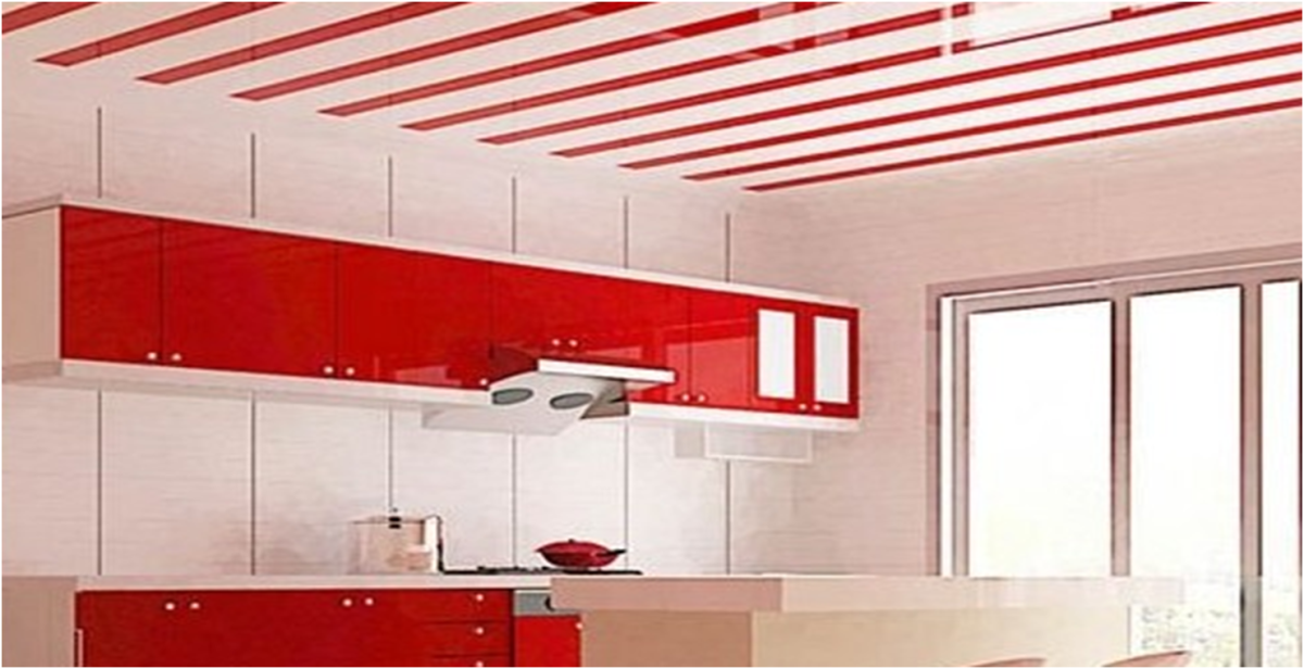 Отделка кухни пластиковыми панелями в частном доме