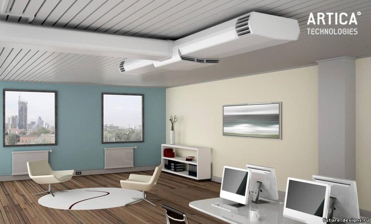 Вентиляция и кондиционирование в офисе