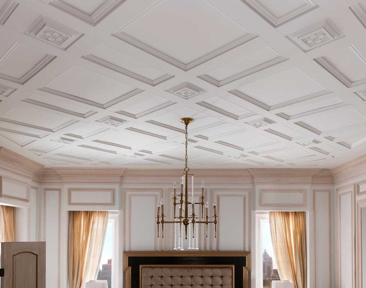 Кессонные потолки Неоклассика