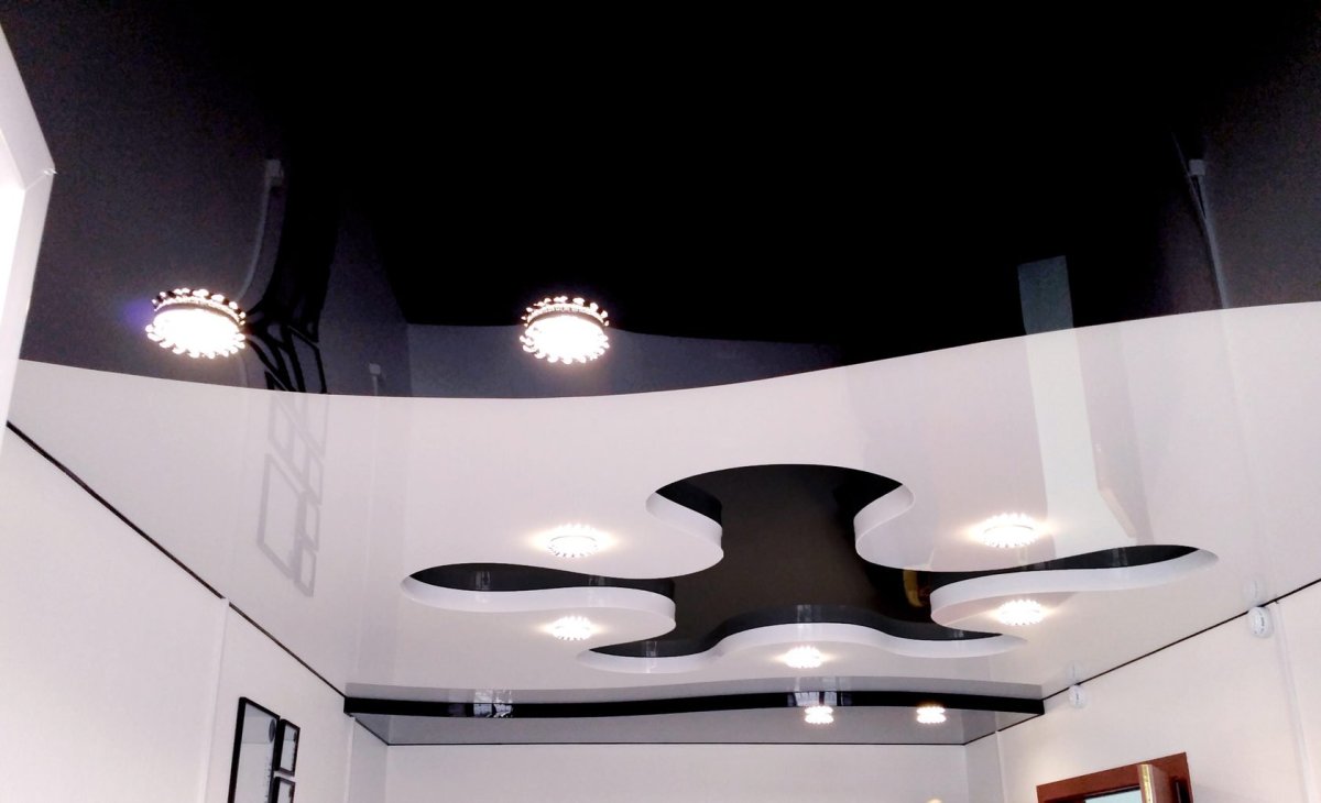 Комбинированные потолки