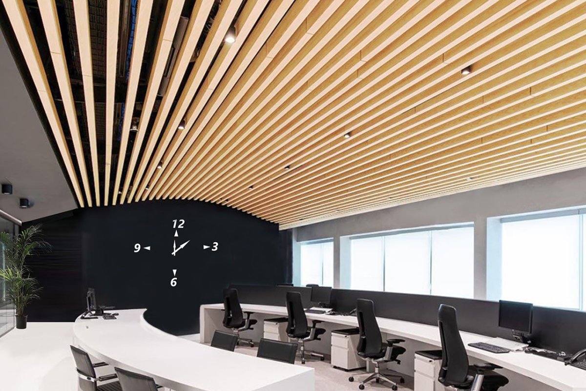 Реечный потолок проект