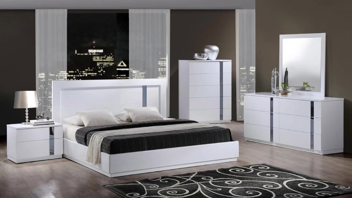 Спальный гарнитур Panda White Polywood
