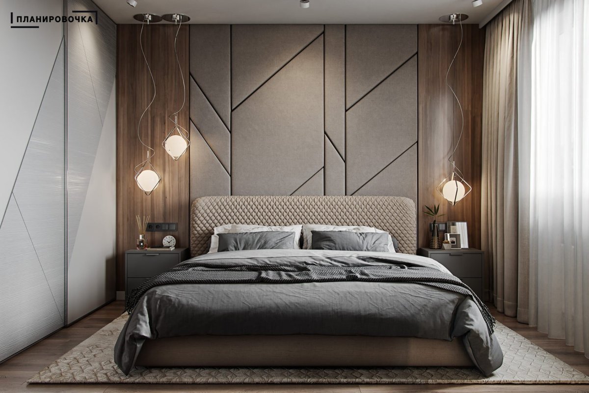 Толщина мягкой панели за кроватью