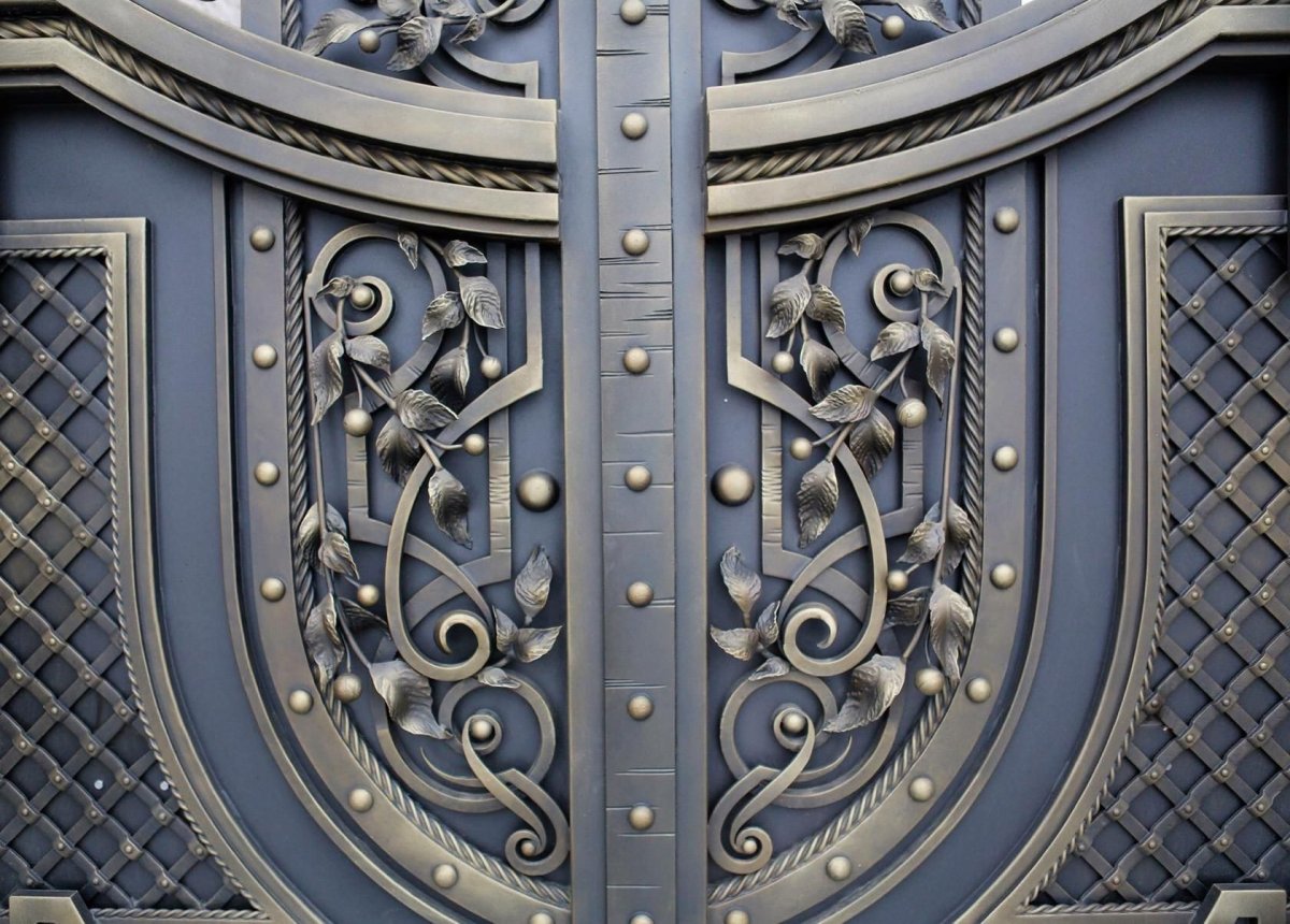 Кованые ворота 2020