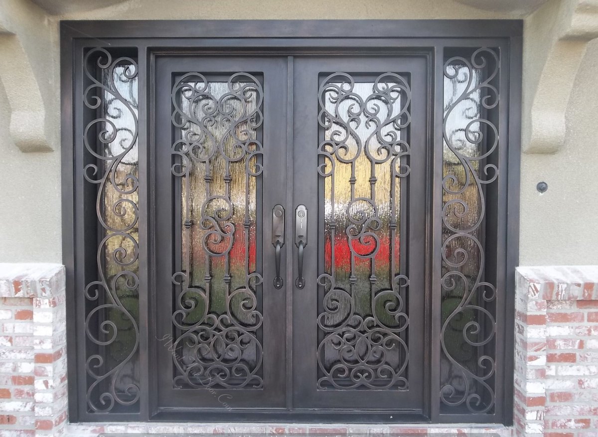 Железные кованые двери