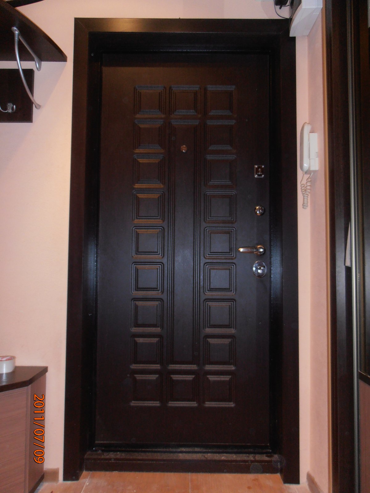 Откосы на входную дверь венге