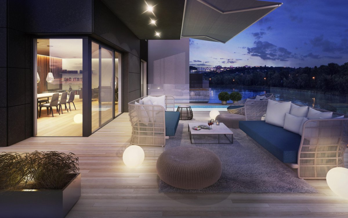 Пентхаус с террасой в Москве