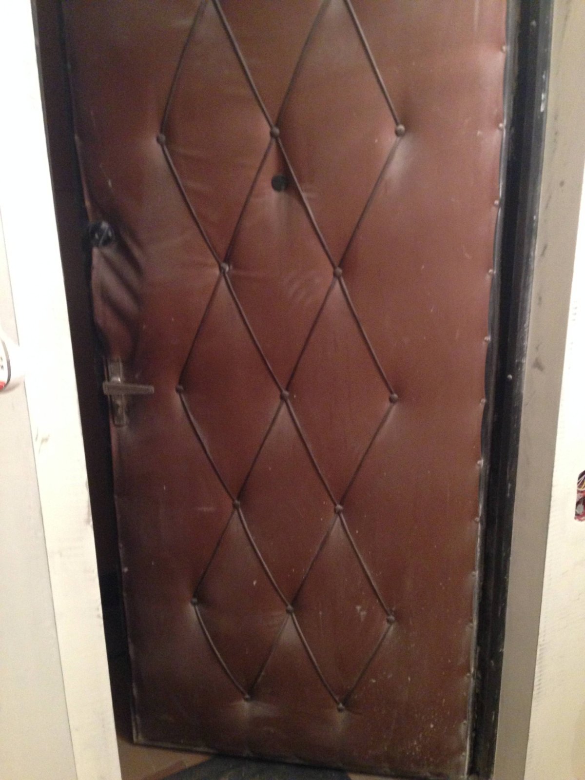 Дверь обитая дермантином СССР