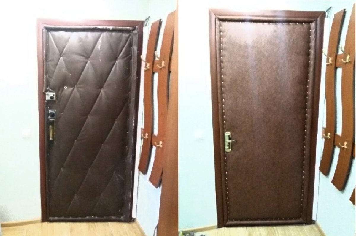 Реконструкция железной двери