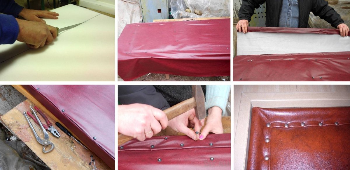 Обтянуть дверь пленкой ПВХ