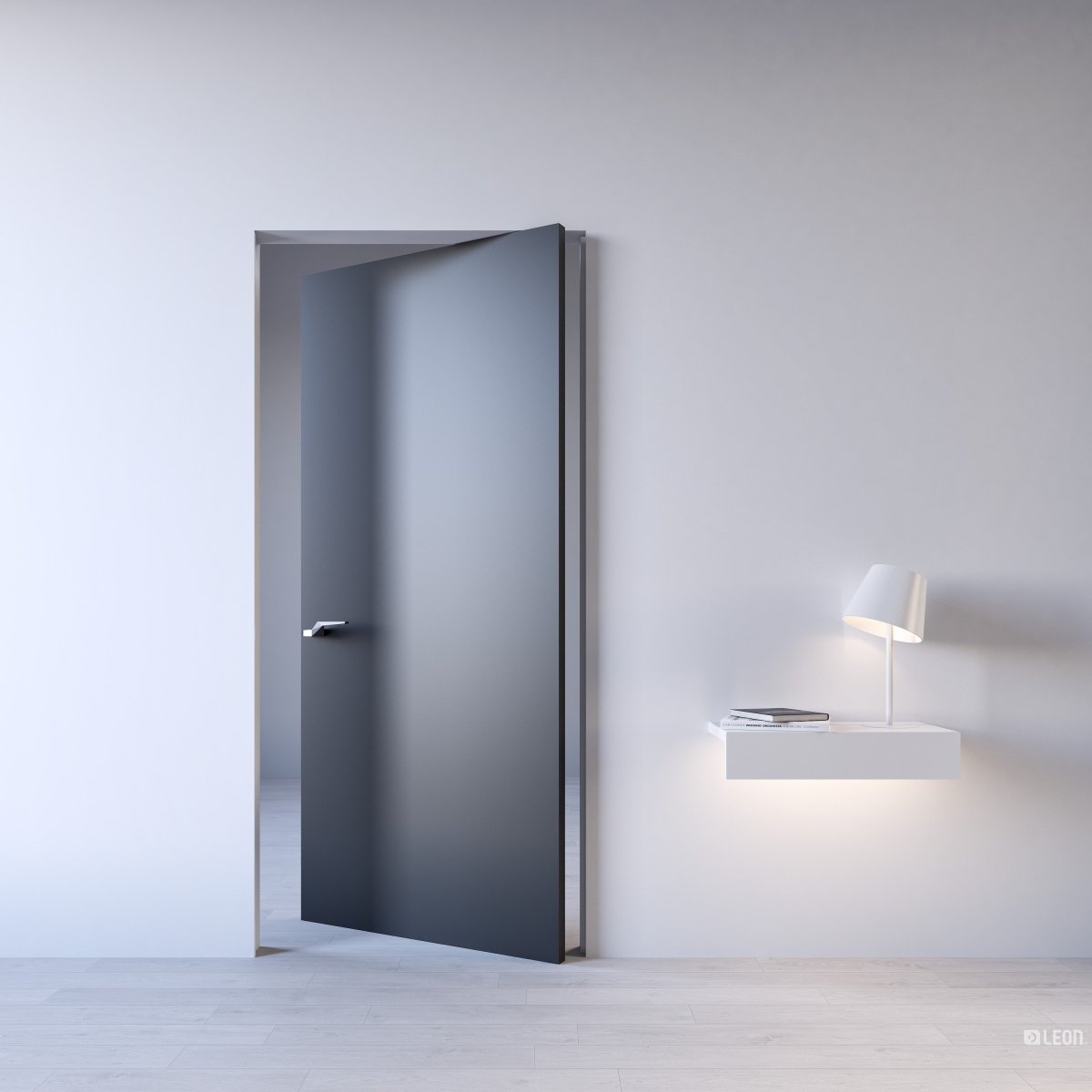 Стеклянная дверь Инвизибл