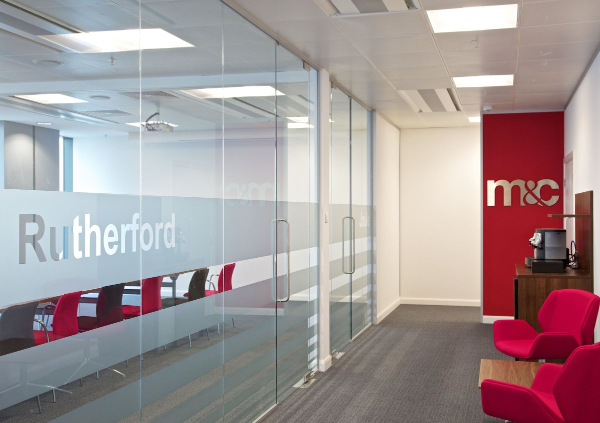 Брендинг офисные перегородки