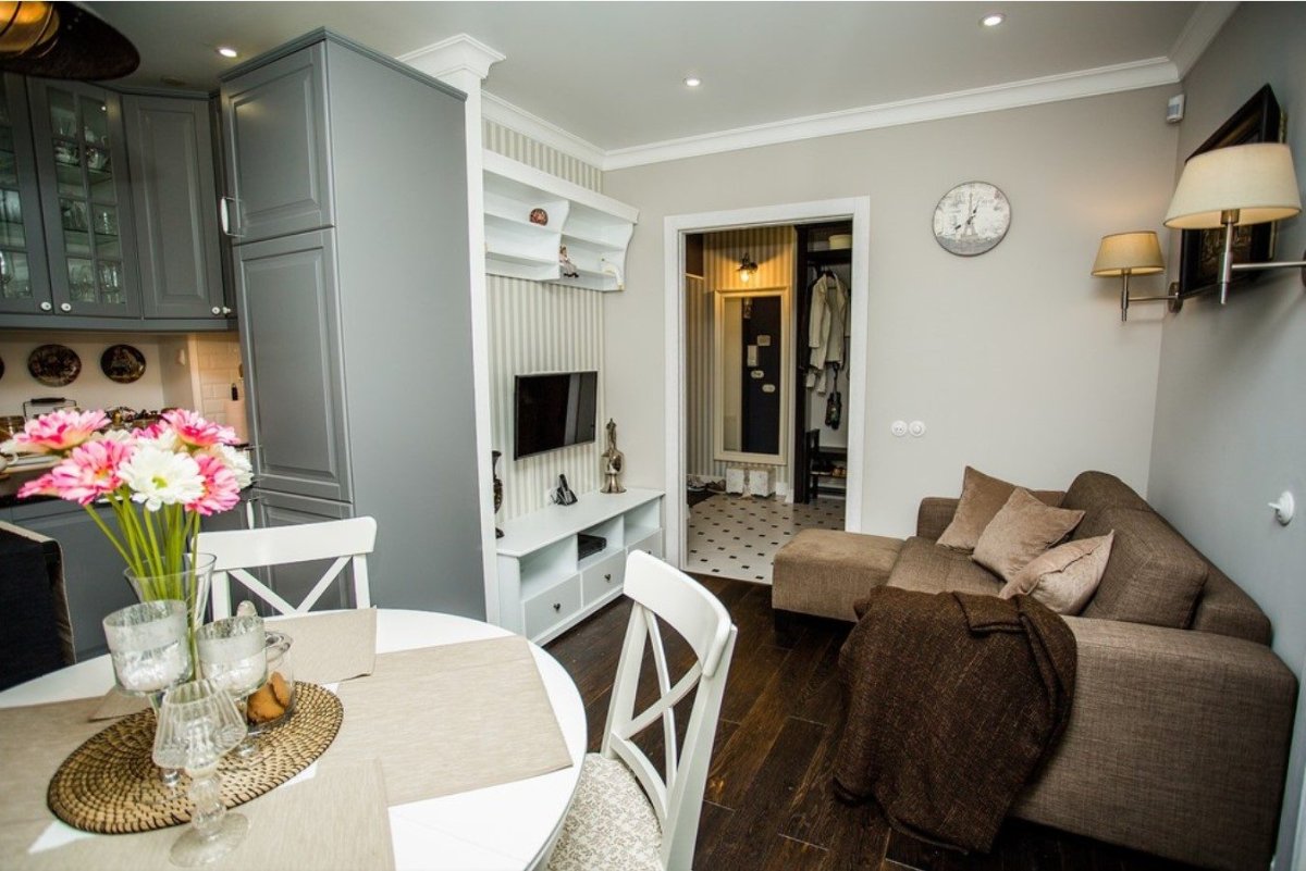 Красивые интерьеры маленьких квартир