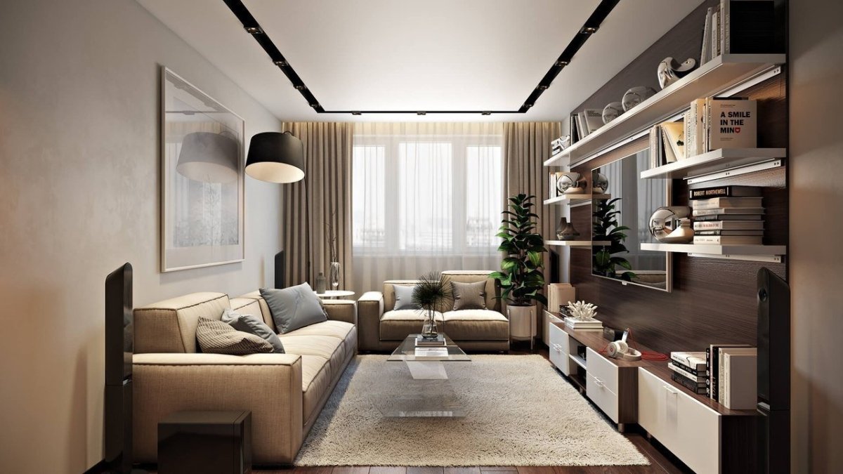 Интерьер гостиной