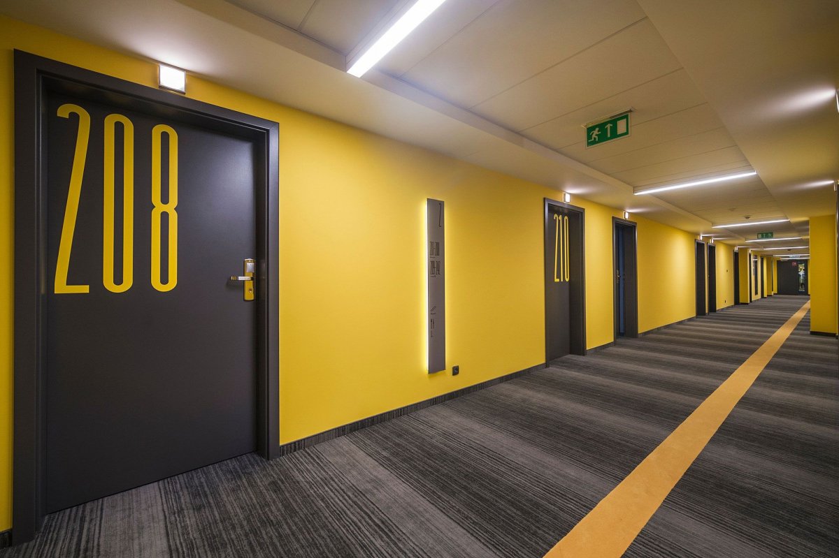 Коридор здания