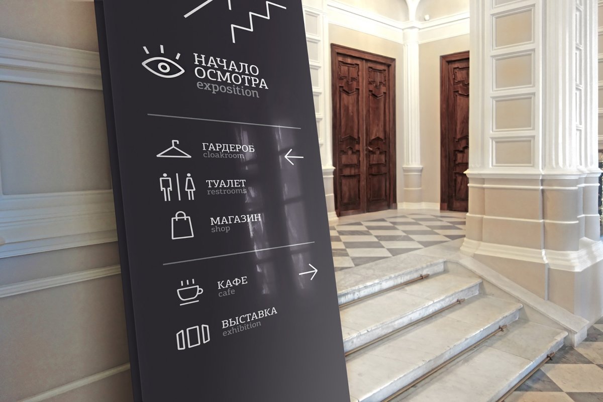 Дизайнерские навигационные таблички