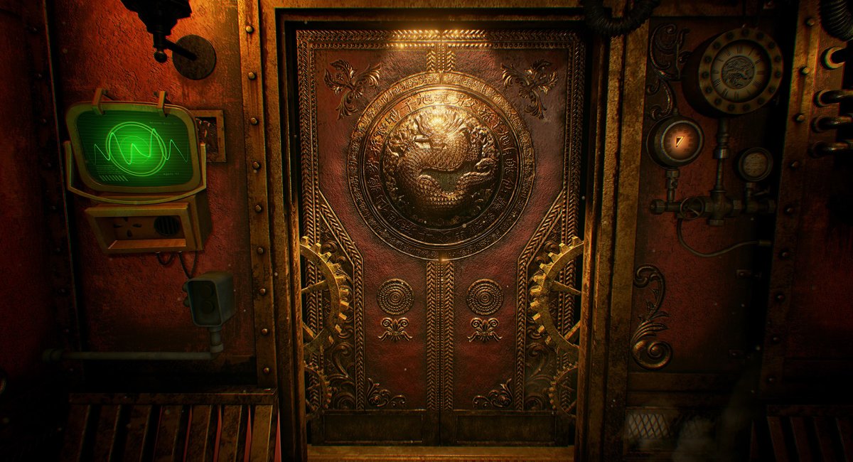 Дверь в хранилище арт