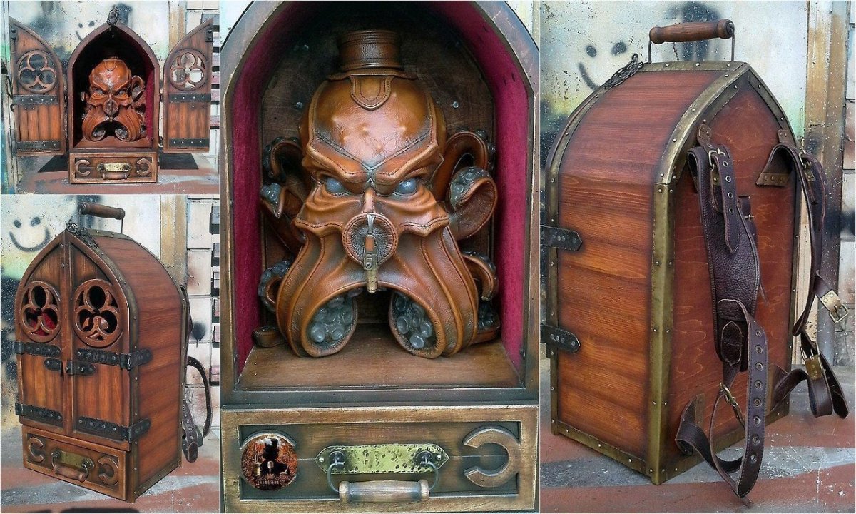 Гаражные ворота стимпанк