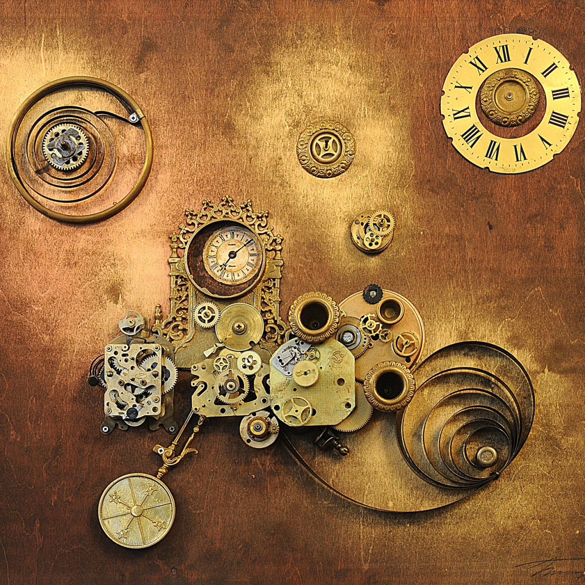 Электрощит стимпанк