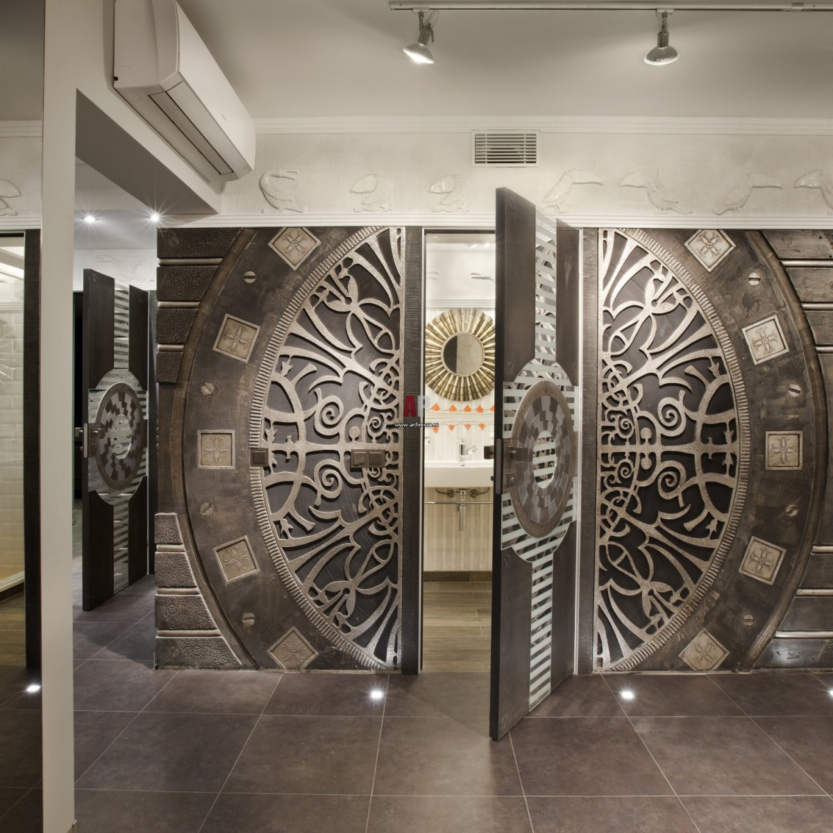 Стимпанк коридор