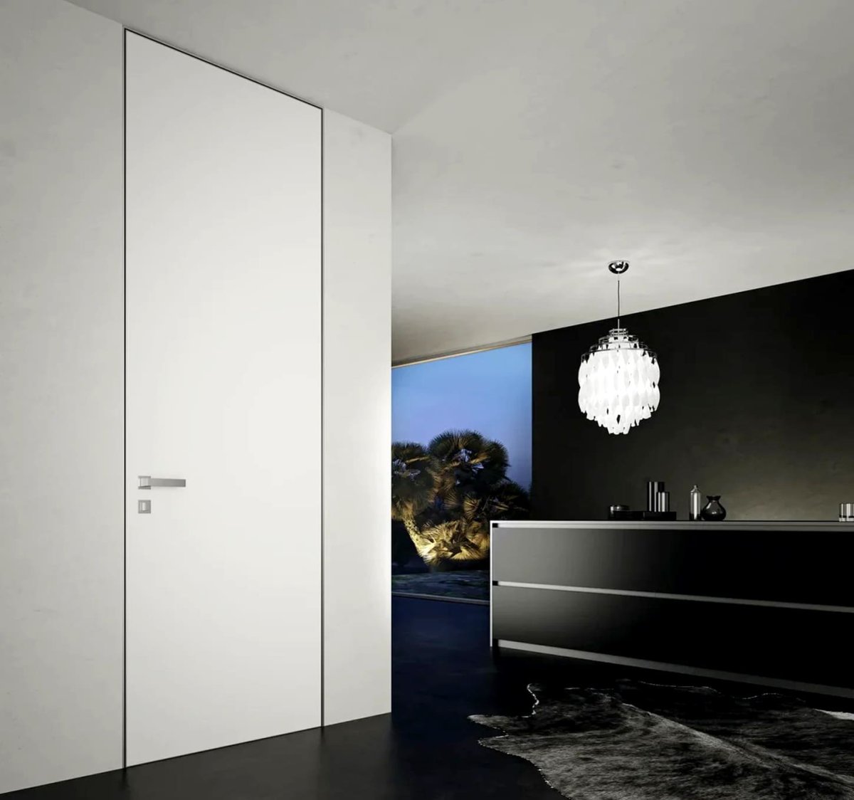 Юнион двери скрытый короб