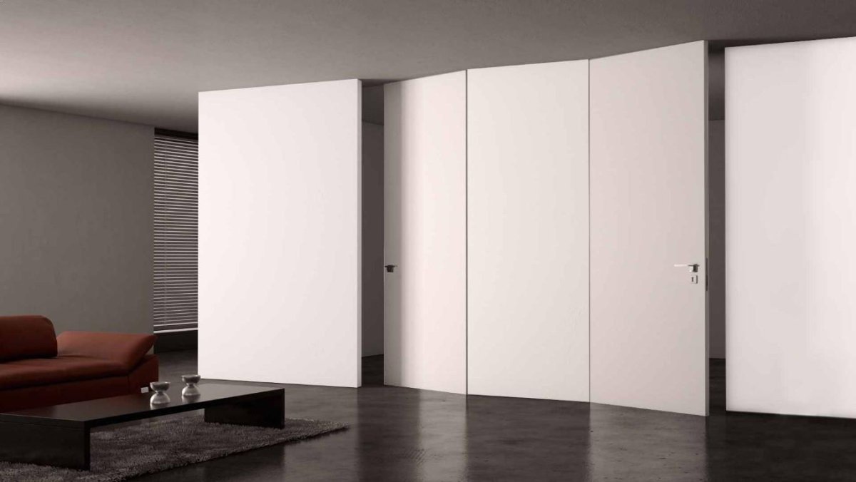 Двери Инвизибл в потолок