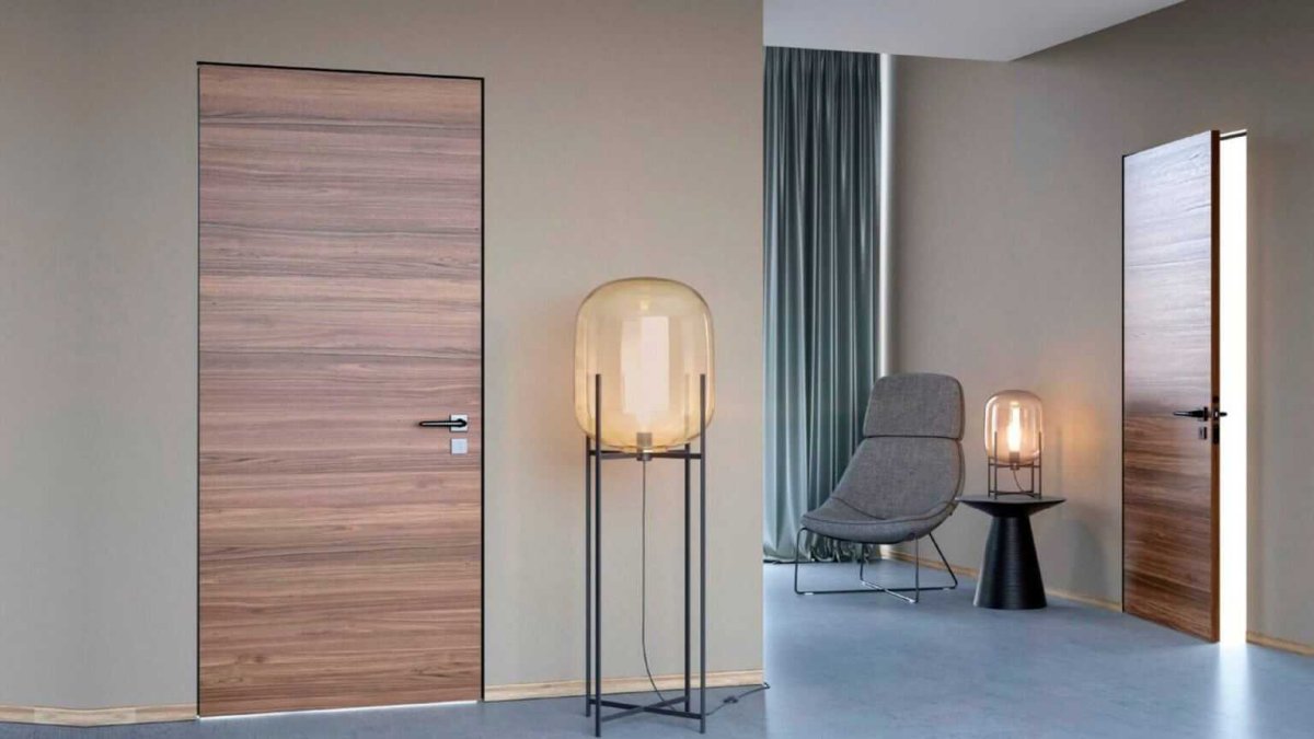 Двери Софья Skyline светлый орех 124